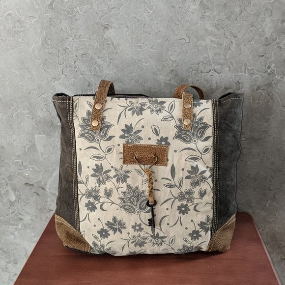 Myra Bag Handbags - Myra Unique Key Upcycled Tote S-1522